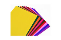 Цветная бумага 1 вересня мелованный самоклеящейся А4, 10 листов (950540)