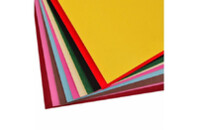 Цветная бумага 1 вересня бархатный самоклеящейся А4, 10 листов (950542)