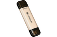 USB флеш накопитель Transcend 256GB JetFlash 930 Gold-Black USB 3.2/Type-C (TS256GJF930C)