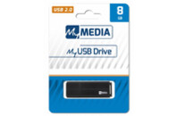 USB флеш накопитель Verbatim 8GB MyMedia Black USB 2.0 (69260)