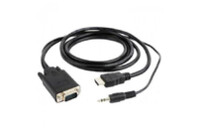 Переходник HDMI to VGA 5.0m Cablexpert (A-HDMI-VGA-03-5M)