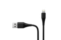 Зарядное устройство ColorWay 1USB Quick Charge 3.0 (18W) black + cable Lightning (CW-CHS013QCL-BK)