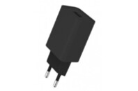 Зарядное устройство ColorWay 1USB Quick Charge 3.0 (18W) black + cable Lightning (CW-CHS013QCL-BK)