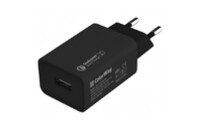 Зарядное устройство ColorWay 1USB Quick Charge 3.0 (18W) black + cable micro USB (CW-CHS013QCM-BK)