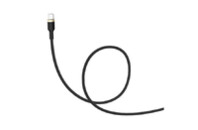 Дата кабель USB 2.0 AM to Type-C 1.0m spiral black ColorWay (CW-CBUC051-BK)