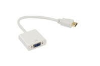Переходник ST-Lab HDMI male - VGA F (без дополнительных кабелей) (U-990 Pro BTC white)