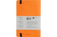 Блокнот Axent Partner Soft, 125х195, 96л, клет, оранжевый (8206-12-A)