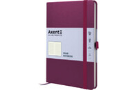 Блокнот Axent Partner 145 х 210 96 листов клетка Винный (8305-46-A)