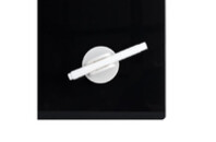 Офисная доска Axent стеклянная магнитно-маркерная 90x120 см, черная (9616-01-А)