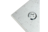 Офисная доска Axent стеклянная магнитно-маркерная 45х45 см, белая (9614-21-А)