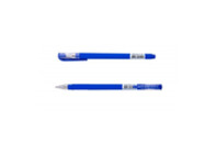 Ручка гелевая Buromax FOCUS, RUBBER TOUCH, 0,5 мм, синие чернила (BM.8331-01)