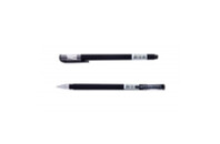 Ручка гелевая Buromax FOCUS, RUBBER TOUCH, 0,5 мм, черные чернила (BM.8331-02)