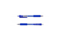 Ручка гелевая Buromax автоматическая TARGET, 0,5 мм, рез.грип, синие чернила (BM.8332-01)