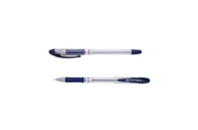 Ручка масляная Buromax MaxOFFICE, 0,7мм, резин. грипп, пласт. корпус, синие чернила (BM.8352-01)