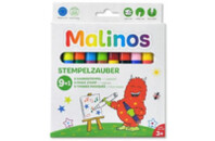Фломастеры Malinos штампы волшебные меняющие цвет Stempelzauber 9 (9+1) шт (MA-300008)