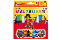 Фломастеры Malinos меняющие цвет Malzauber 12 (10+2) шт (MA-300005)