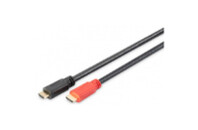Кабель мультимедийный HDMI to HDMI 10.0m UHD 4K Amplifier Digitus (AK-330118-100-S)