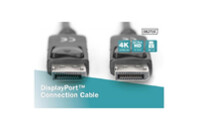 Кабель мультимедийный Display Port to Display Port 2.0m UHD 4K Digitus (DB-340100-020-S)