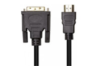 Кабель мультимедийный HDMI (M) to DVI (M), 1.8m PowerPlant (CA912568)