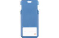 Бейдж Axent слайдер вертикальный, 54х85мм, дымчатый синий (4500V-02-A)