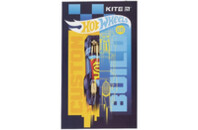 Блокнот Kite Hot Wheels 50 листов, А6 нелинированный (HW21-195)