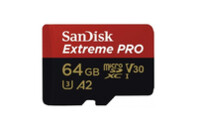 Карта памяти SanDisk 64GB microSDXC class 10 UHS-I U3 Extreme Pro V30 (SDSQXCU-064G-GN6MA)