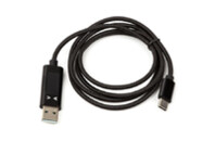 Дата кабель USB 2.0 AM to Type-C 1.0m display PowerPlant (CA913176)