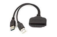 Переходник 2*USB 3.0 to SATA III, 15 cm PowerPlant (CA913138)