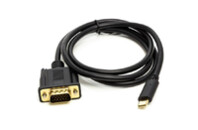 Переходник USB Type-C 3.1 (M) to VGA (M) 1.0m PowerPlant (CA912117)