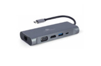 Концентратор Cablexpert USB-C 7-in-1 (A-CM-COMBO7-01)