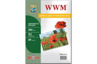 Бумага WWM A3 (SM260.A3.20)