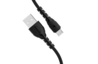 Дата кабель USB 2.0 AM to Micro 5P 3A black Proda (PD-B47m-BK)