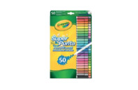 Фломастеры Crayola Supertips (washable), 50 шт (7555)