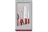 Набор ножей Victorinox SwissClassic Kitchen Set 4 шт Red (6.7131.4G)