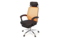 Офисное кресло Аклас Катран CH RL(L) Черный (Черный Оранжевый) (10047593)