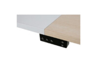Компьютерный стол Barsky User white/wood 1200*600 (VRU_el-02)