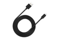 Дата кабель USB 2.0 AM to Lightning 1.0m MFI black Canyon (CNS-MFIC12B)