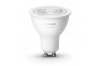 Умная лампочка Philips Hue GU10, White, BT, DIM, 2шт (929001953506)