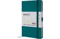 Еженедельник Axent 2023 Partner Strong 125x195 мм малахитовый (8505-23-31-A)