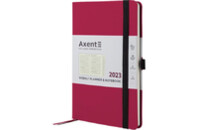 Еженедельник Axent 2023 Partner Soft 125x195 мм фуксия (8506-23-10-A)