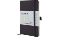 Еженедельник Axent 2023 Partner Soft Skin 125x195 мм черный (8509-23-01-A)