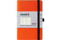 Еженедельник Axent 2023 Partner Soft 125x195 мм оранжевый (8506-23-12-A)
