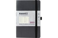 Еженедельник Axent 2023 Partner Soft 125x195 мм серый (8506-23-03-A)