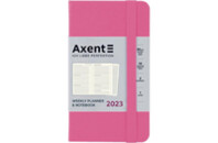 Еженедельник Axent 2023 Pocket Strong 90x150 мм розовый (8508-23-10-A)