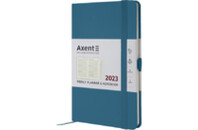 Еженедельник Axent 2023 Partner Strong 125x195 мм синий индиго (8505-23-47-A)