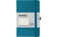 Еженедельник Axent 2023 Partner Strong 125x195 мм синий индиго (8505-23-47-A)