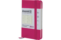Еженедельник Axent 2023 Pocket Strong 90x150 мм малиновый (8508-23-50-A)