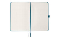 Книга записная Axent Partner, 125x195 мм, 96 листов, клетка, синий индиго (8201-47-A)