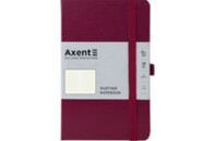 Книга записная Axent Partner, 125x195 мм, 96 листов, клетка, винная (8201-46-A)