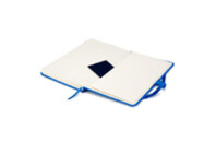 Книга записная Axent Partner, 125x195 мм, 96 листов, клетка, голубая (8201-07-A)